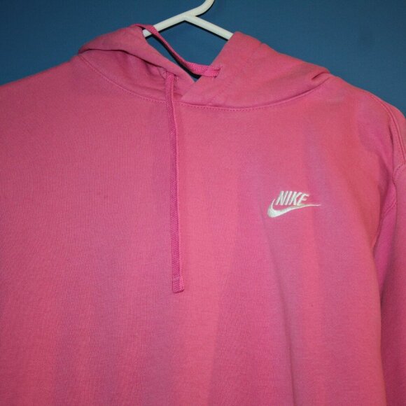 Nike Sportswear Club Fleece Women's Pullover Hoodie Small Modest Cotton - Picture 3 of 14